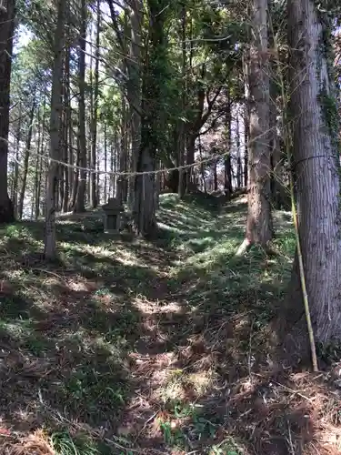 主石神社の自然