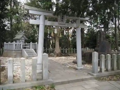 枚岡神社神津嶽本宮の鳥居