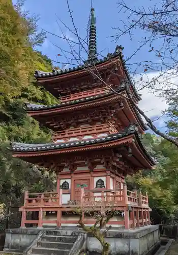 三室戸寺の塔