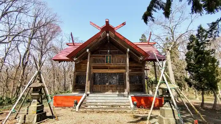 浦臼神社の本殿・本堂