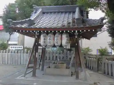 野田恵美須神社の手水舎