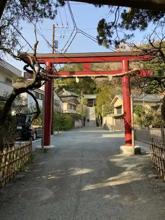 荏柄天神社の鳥居