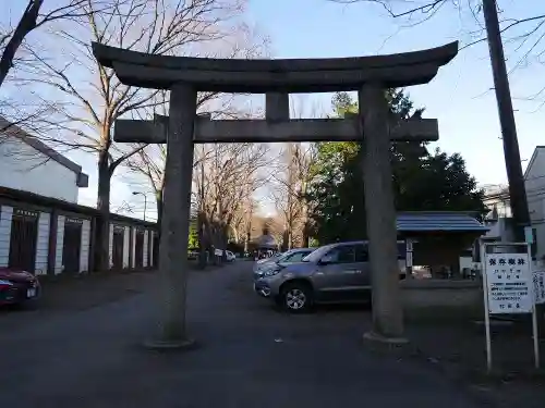 平塚神社の鳥居