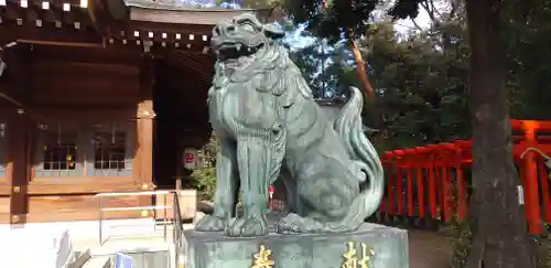 進雄神社の狛犬