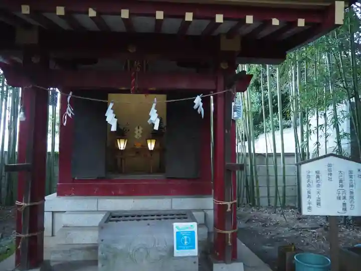 鷺宮八幡神社の末社・摂社