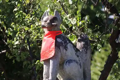 開成山大神宮の狛犬