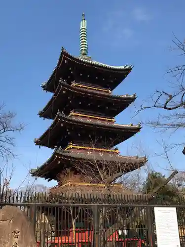 上野東照宮の塔