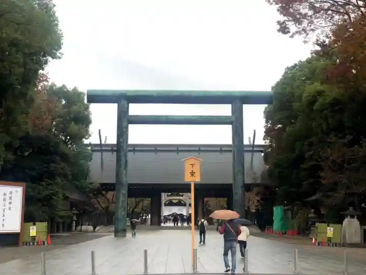 靖國神社の鳥居