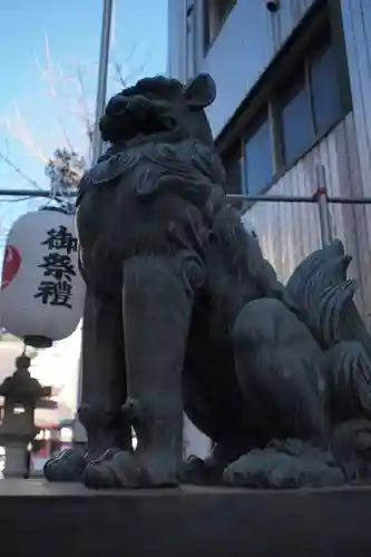 小梳神社の狛犬