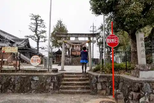 秋葉神社の鳥居