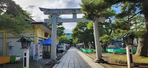 竹駒神社の鳥居