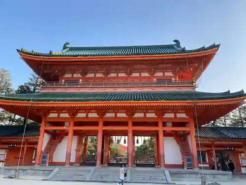 平安神宮の山門・神門