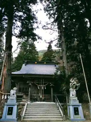 羽山神社の本殿・本堂