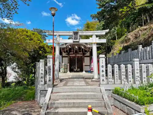 男山八幡宮の鳥居