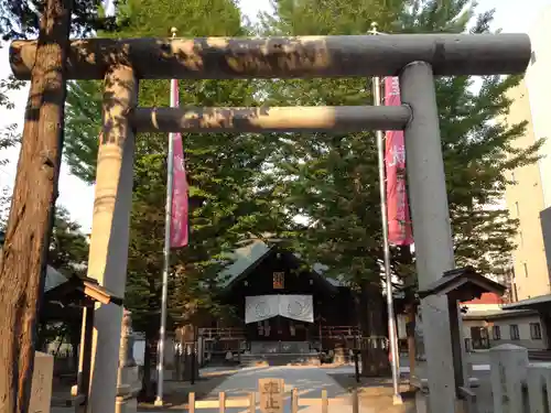 北海道神宮頓宮の鳥居