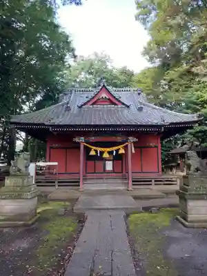 中氷川神社の本殿・本堂