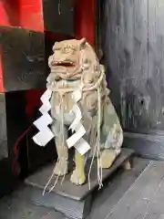 花園神社の狛犬