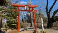 花の尾曳弁財天(尾曳稲荷神社)の鳥居