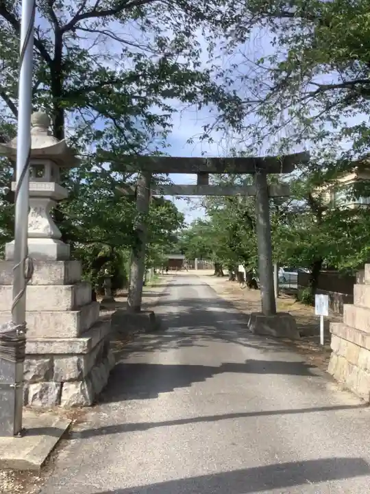 和爾良神社の鳥居