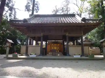 相鹿上神社の本殿・本堂