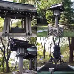 室蘭八幡宮の手水