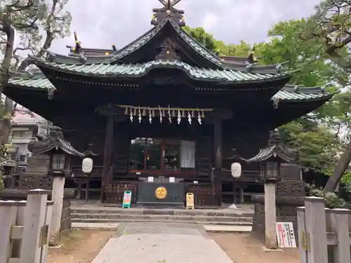 荏原神社の本殿・本堂