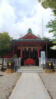 （芝生）浅間神社の本殿・本堂