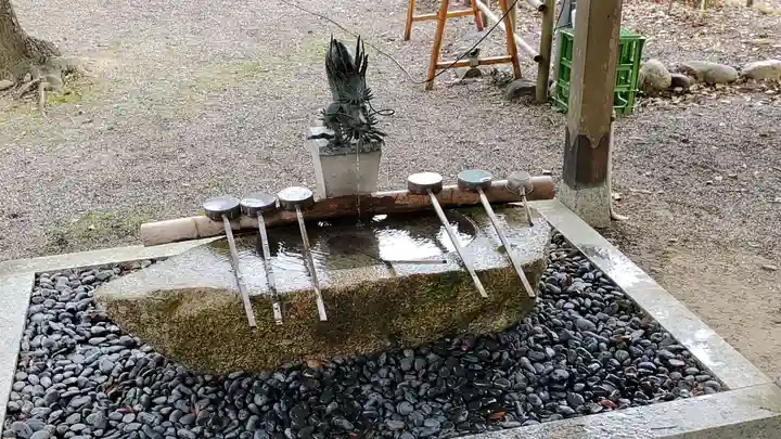 菅原神社の手水舎