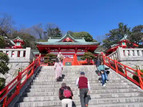 足利織姫神社の本殿・本堂