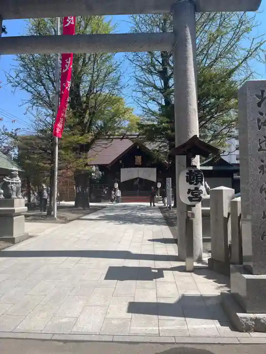 北海道神宮頓宮の鳥居
