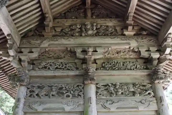 有明山神社の芸術