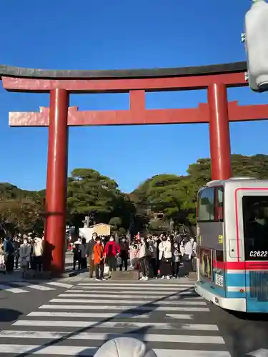 鶴岡八幡宮の鳥居