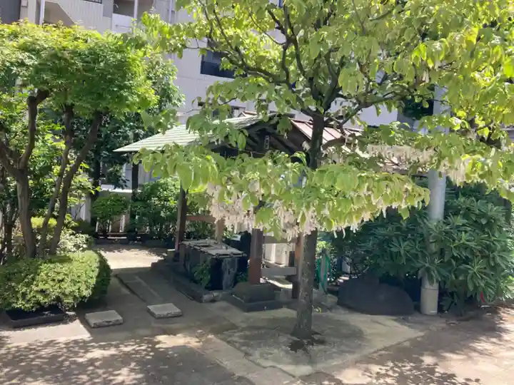 高輪神社の手水舎