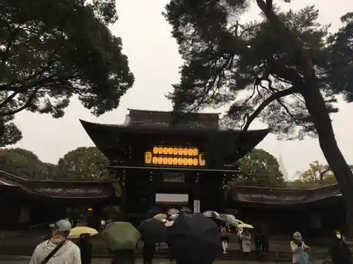 明治神宮の山門・神門