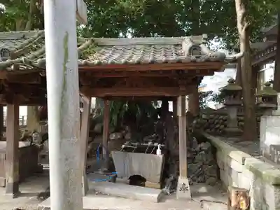 豊積神社の手水舎