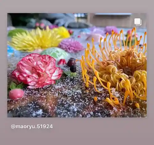 滑川神社 - 仕事と子どもの守り神の手水舎