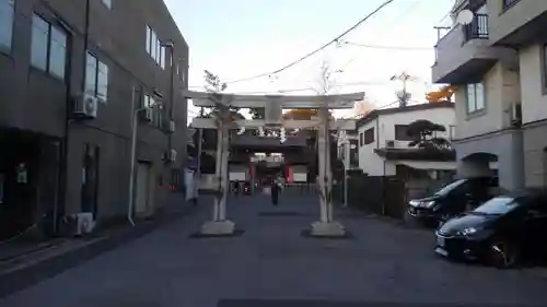 立石熊野神社の鳥居