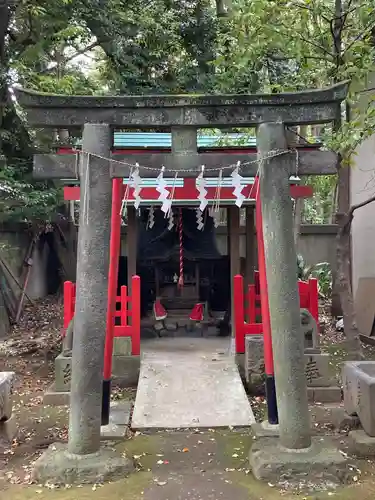 赤坂氷川神社の鳥居