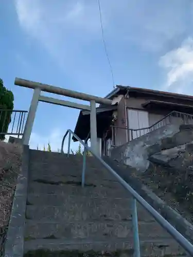 加麻土神社の鳥居