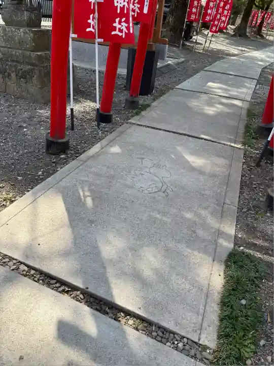 於菊稲荷神社(群馬県)