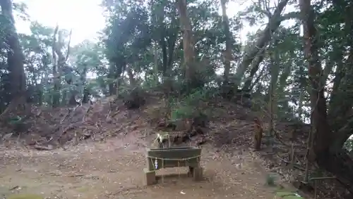 谷越神社の手水舎