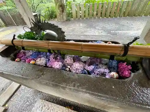 楽法寺（雨引観音）の手水舎
