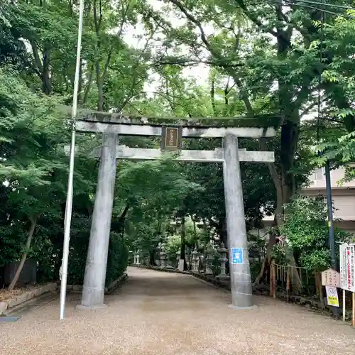 伊和志津神社の鳥居