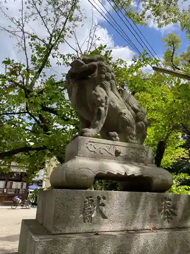 藤森神社の狛犬