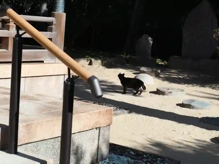 敏馬神社の動物