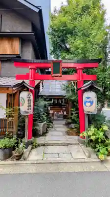 五十稲荷神社(栄寿稲荷神社)の鳥居