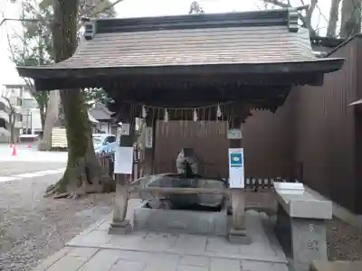 調神社の手水舎
