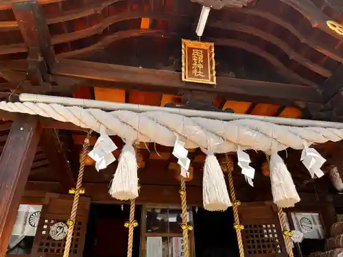 田村神社の本殿・本堂