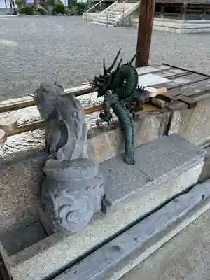 沙沙貴神社の手水舎