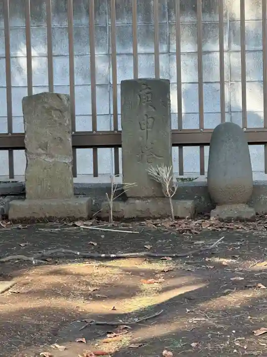 和光郵便局横の神社(埼玉県)